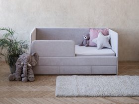 Диван-кровать Happy (светло-серый) в Жатае - zhataj.mebel-nsk.ru | фото