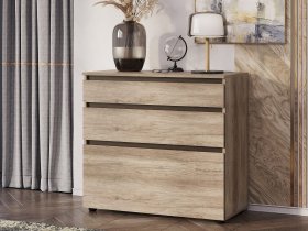 Комод КМ-01 Энигма (венге/дуб каньон) в Жатае - zhataj.mebel-nsk.ru | фото