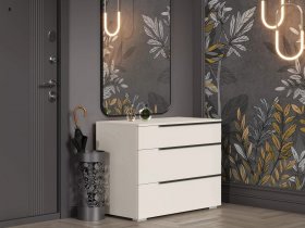 Комод с 3 ящиками Айри КМ-001 (кашемир) в Жатае - zhataj.mebel-nsk.ru | фото