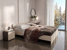 Кровать двухспальная 1,6м Гиза в Жатае - zhataj.mebel-nsk.ru | фото