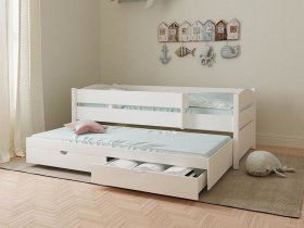 Кровать двухуровневая с ящиками «Лапландия» в Жатае - zhataj.mebel-nsk.ru | фото