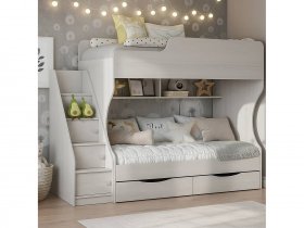 Кровать двухъярусная Каприз-22 КПР.22 в Жатае - zhataj.mebel-nsk.ru | фото