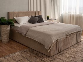 Кровать двуспальная 1,4м с подъем. мех. Леванте в Жатае - zhataj.mebel-nsk.ru | фото