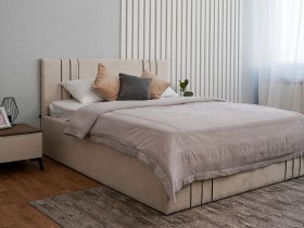 Кровать двуспальная 1,8м с подъем. мех. Леванте в Жатае - zhataj.mebel-nsk.ru | фото