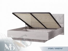 Кровать двуспальная с подъем. мех. 1,6 м  Кимберли КР-13 в Жатае - zhataj.mebel-nsk.ru | фото