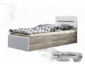 Кровать односпальная Наоми КР-12 в Жатае - zhataj.mebel-nsk.ru | фото