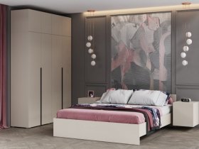 Модульная спальня Айри (кашемир) в Жатае - zhataj.mebel-nsk.ru | фото
