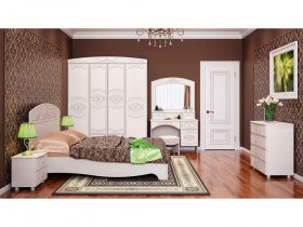 Модульная спальня Каролина в Жатае - zhataj.mebel-nsk.ru | фото