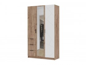 Шкаф трехстворчатый 1200 ШК-03 Орегон в Жатае - zhataj.mebel-nsk.ru | фото