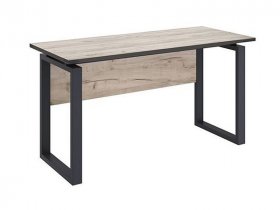 Стол офисный Ст077.0_140 Гермес лофт (дуб крафт серый) в Жатае - zhataj.mebel-nsk.ru | фото